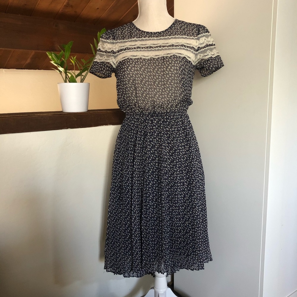 Topshop Floral Dress